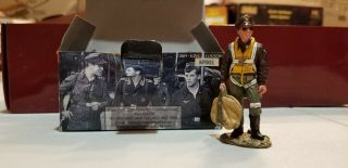 King & Country World War 2 Af 001 Usa American Fighter Pilot Rare Retired