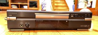 Rare Fisher Dvd - S1500 Dvd & Cd Player W/ Remote Controller
