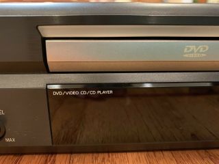 RARE Fisher DVD - S1500 DVD & CD Player w/ Remote Controller 2