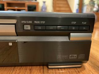 RARE Fisher DVD - S1500 DVD & CD Player w/ Remote Controller 4