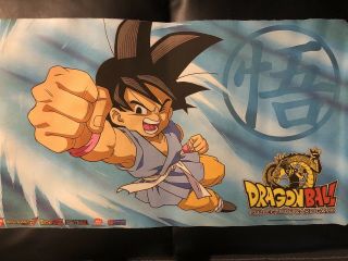 Kid Goku Dragon Ball Gt Crazy Rare Reginal Playmat Ccg Tcg Mat