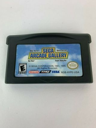 Sega Arcade Gallery (nintendo Game Boy Advance,  2003) - Rare & Authentic