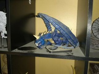 Gargantuan Blue Dragon.  Dungeons And Dragons.  Limited Edition.  Very Rare.  Oop.