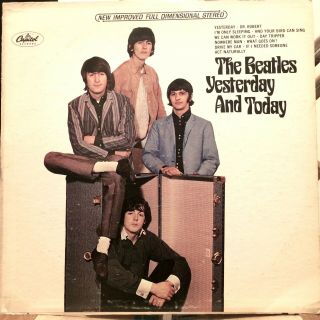 The Beatles Yesterday And Today Lp Capitol T - 2553 Rare Mono No Butcher