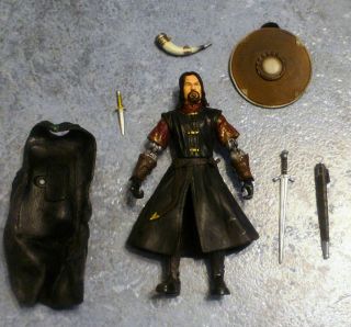 Rare Loose Complete Lord Of The Rings Electronic Boromir Action Figure