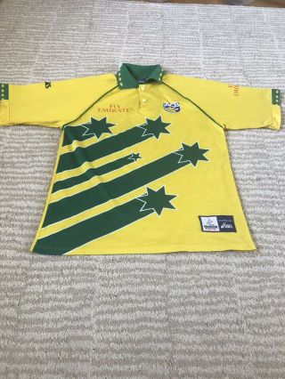 Rare Cricket Shirt.  Australia 1999 World Cup Shirt.  Size Medium