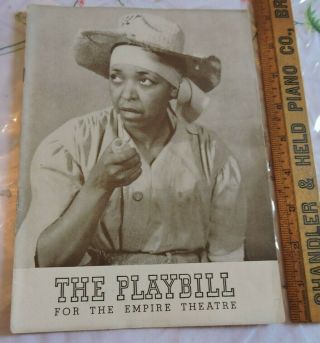 Rare 1939 Broadway Theatre Ethel Waters Negro Mamba 