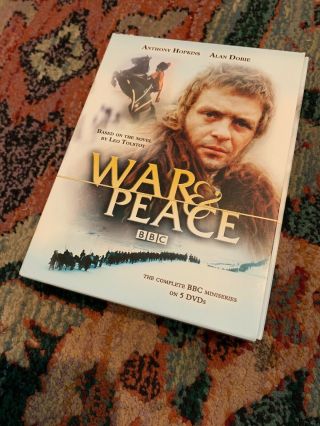 " War & Peace " (dvd,  2007) Rare,  Oop.  Anthony Hopkins.  1972