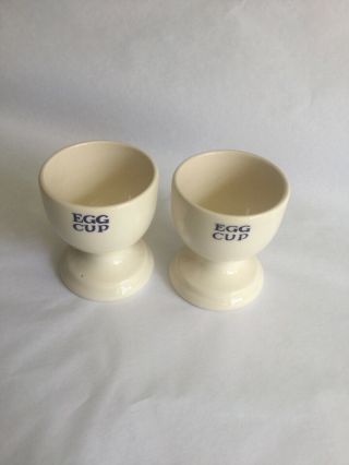 Emma Bridgewater Utility Set of 6 Egg Cups Very Very Rare 6
