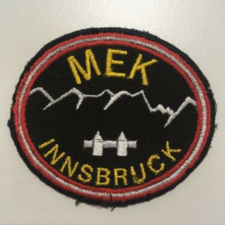 Innsbruck Swat Police Patch Mek - Austria / Österreich Abzeichen Rare