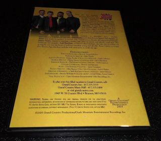Grand Jubilee Country Music Hall 2005 DVD Rare OOP Branson Missouri South 2