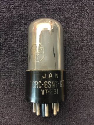 1 NOS NIB RCA VT - 231 JAN CRC 6SN7GT Rare Smoked Glass Audio Tube USA 1944 3