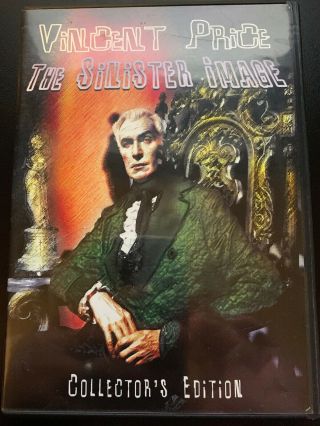 Vincent Price: The Sinister Image (dvd,  2002,  Collectors Edition) Rare