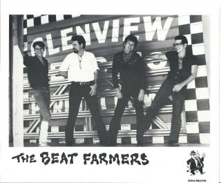 The Beat Farmers,  Rare Vintage Official 8x10 Press Photo Country Dick Montana