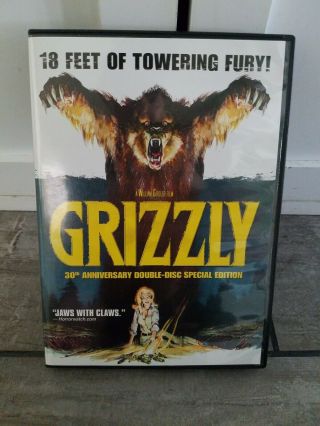 Grizzly (dvd,  2006,  2 - Disc Special Edition) Horror,  Rare