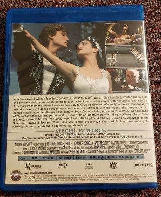 ETOILE (1989) Blu - Ray JENNIFER CONNELLY Scorpion Releasing RARE OOP Code Red 3