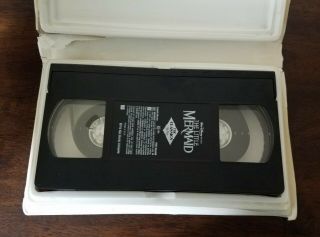 Disney THE LITTLE MERMAID VHS RARE BANNED COVER Black Diamond 4