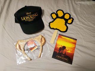The Lion King - 2019 Live Action Disney Movie Film - Promo Pack - Rare Items