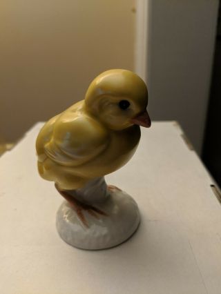 Vintage Rare Boehm Baby Chick 1950s Green Stamp,  1 Of 320