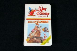 Walt Disney Home Video 211vs Vintage Son Of Flubber 1962 Clam Shell Case Rare