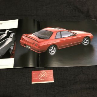 R32 Nissan Skyline Brochure Rare JDM GTS - t GTS - 4 GTR Sedan Coupe 89 - 94 90 91 92 4