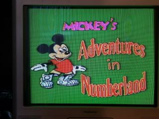 Rare NES Nintendo Entertainment System Game: Mickey ' s Adventure In Numberland 5