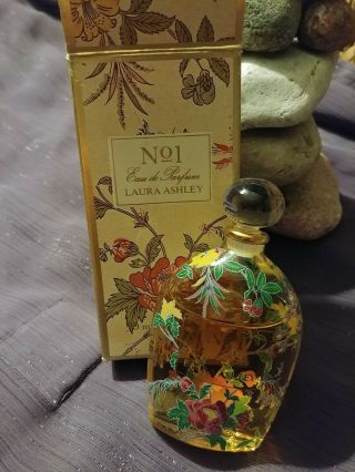 Rare Vintage Laura Ashley No.  1 Eau De Parfum 1 Oz
