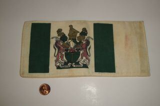 Rhodesian - Cloth Printed Car Pennant Flag - Bush War / UDI - Rare 3