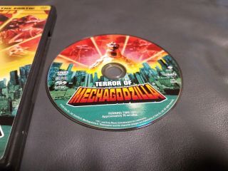 Terror of Mechagodzilla (DVD,  2002) Rare OOP Godzilla Classic 1975 VG 4
