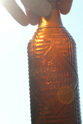 Shelbyville Tennessee Embossed Orange Crush Tenn Tn Rare 1947 7oz 2