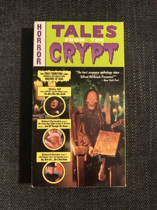 Tales From The Crypt {vhs} Hbo Video - Horror 1989 - Rare -