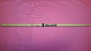 Megadeth Tour Drumstick = Shawn Drover Pro - Mark Drum Stick Ultra Mega Rare