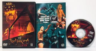 Wwe Judgement Day Oop 2002 Like Hulk Hogan The Undertaker Dvd Wwf Rare Htf