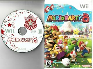Mario Party 8 Nintendo Wii Game Rare