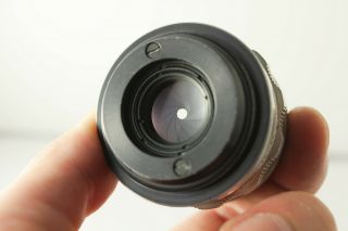 rare Carl Zeiss Jena Tessar F/2,  8 50mm Red T Lens 12 blades bokeh M42 mount 6