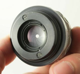 rare Carl Zeiss Jena Tessar F/2,  8 50mm Red T Lens 12 blades bokeh M42 mount 7