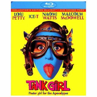 Tank Girl (blu - Ray/dvd,  2013,  2 - Disc Set) Oop Rare