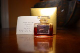 Very Rare Vintage 1958 Jean Patou Joy Perfume 1 Oz Paris France