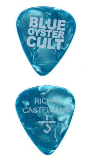 (( (blue Oyster Cult)) ) Guitar Pick Picks Plectrum Very Rare 8