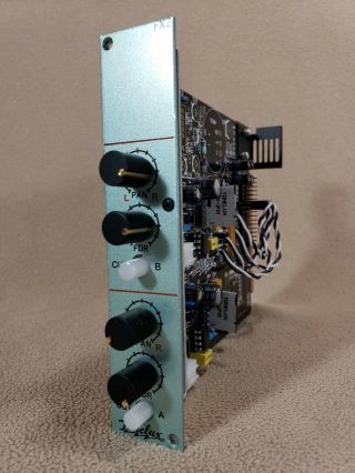 Rare Tonelux Fx2 Dual Mono Line Input Mixer Modular V - Rack Series Fx Return Vr