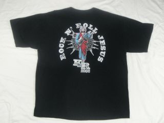 Rare 2008 Kid Rock " Rock & Roll Jesus " Concert Black T - Shirt Xl