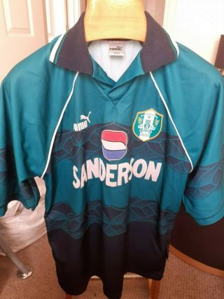 Rare Old Sheffield Wednesday Away 1995 Football Shirt Size Xtr Large