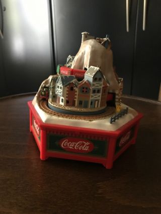 Rare 1992 Enesco Coca - Cola Music Box