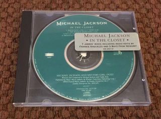 Michael Jackson In The Closet Rare Usa Promo Cd