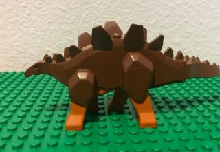 Lego Stegosaurus Dinosaur Minifigure Animal From 5987 Rare Authentic