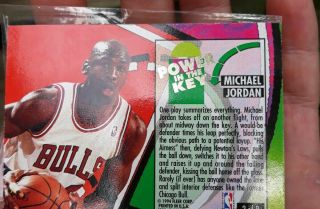1994 Fleer Ultra Power In The Key Michael Jordan Very Good Shape Rare.