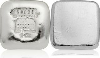Geiger 1 Oz Hand Poured Silver Bar - Extremely Rare - 999 - One Ounce