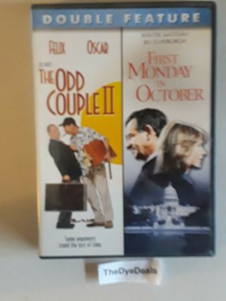 The Odd Couple Ii/ First Monday In October Dvd (2008) Very Good Rare Dvd