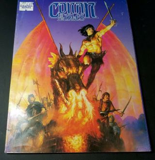 Marvell Graphics Novel - Conan Of The Isles - Rare