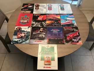 13 Rare 1987 To 1992 Train Dealer Promotional Catalogs Samples In Archives